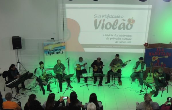 Concerto Sua Majestade, o Violao na Casa da Cultura de Itapoa foi um sucesso 58