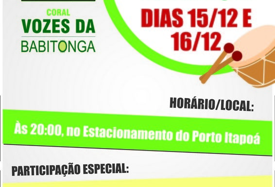 Menino do Tambor 15 e 16-12