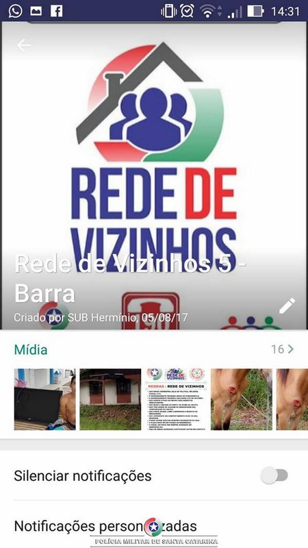 rede de vizinhos pmsc da seus primeiros resultados em Itapoa 2