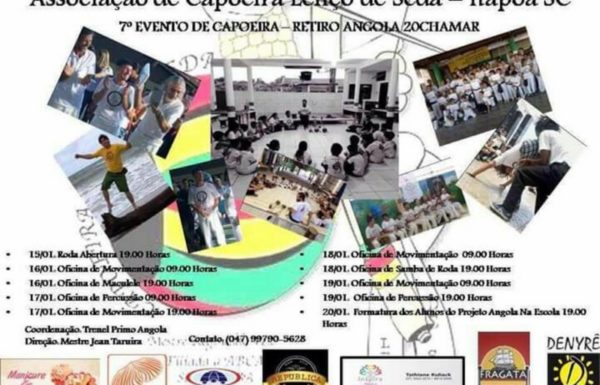 Associacao de Capoeira Lenco de Seda realiza Caminhada Solidaria nesta quarta (20-12)
