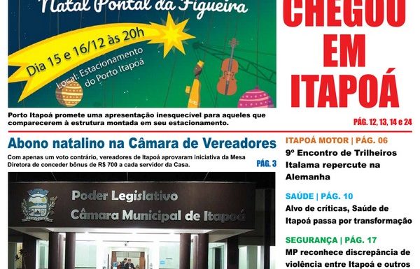 Capa Itapoa Noticias - edicao 128 - Dezembro de 2017