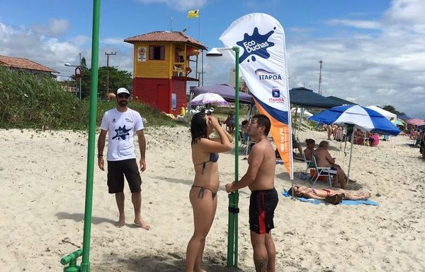 Itapoa Saneamento investe em eco duchas e sacolas biodegradaveis 1