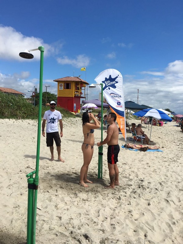 Itapoa Saneamento investe em eco duchas e sacolas biodegradaveis 1