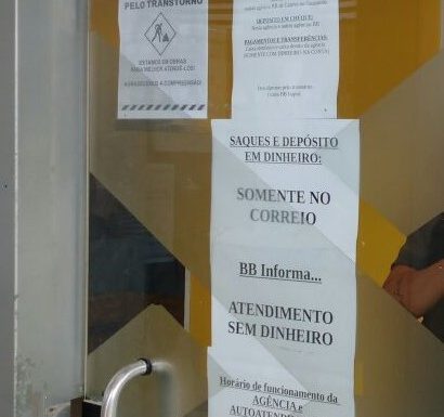Atendimento integral do Banco do Brasil de Itapoa ainda deve demorar a ser retomado 02