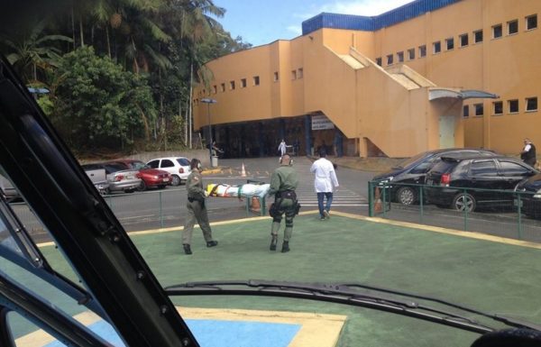 Menino de seis anos resgatado de afogamento no Cambiju em Itapoa