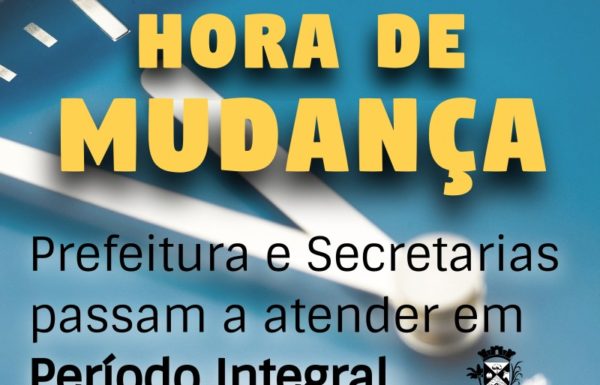 Prefeitura de Garuva passa a atender em horario integral a partir de fevereiro