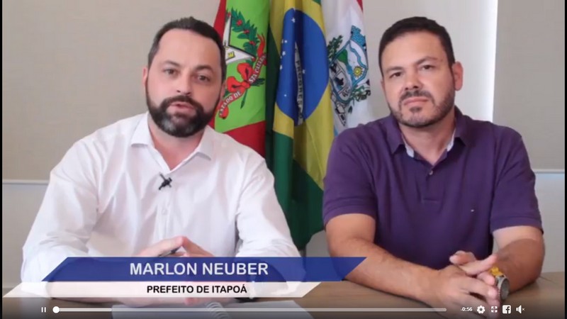 Prefeito de Itapoa pode ser afastado do cargo, dizem sites de noticias