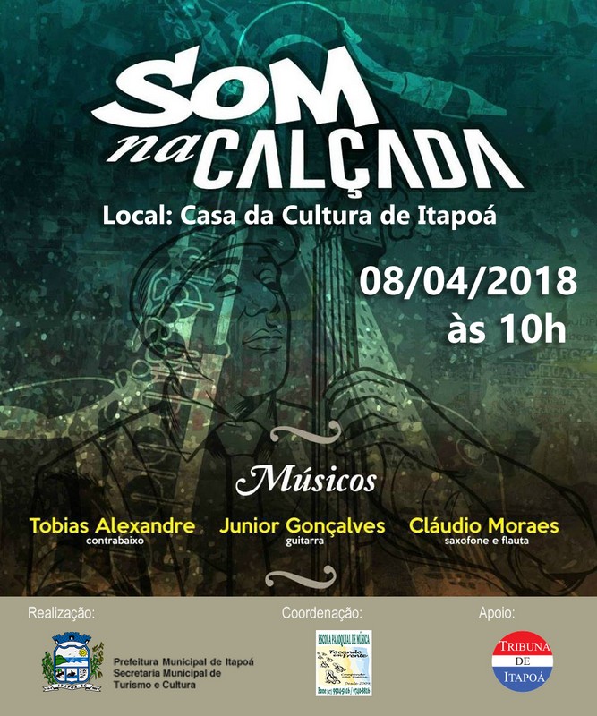 Vem ai o Som na Calcada na Casa da Cultura de Itapoa 1