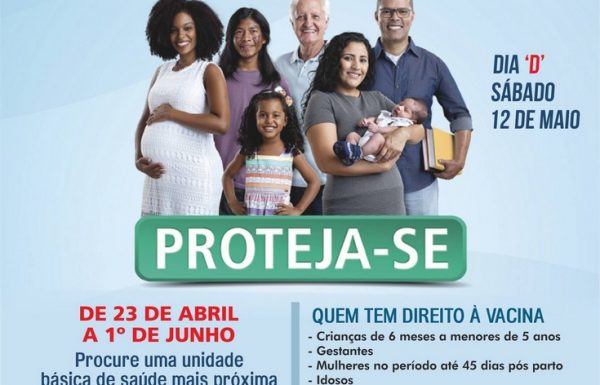Prefeitura de Itapoa anuncia vacinacao contra gripe e tetano a partir do dia 23 de abril