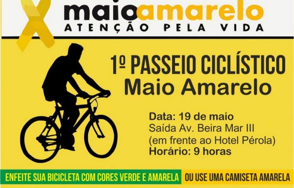 1o Passeio Ciclistico Maio Amarelo