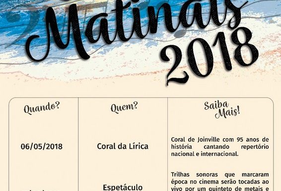Concertos Matinais 2018 1