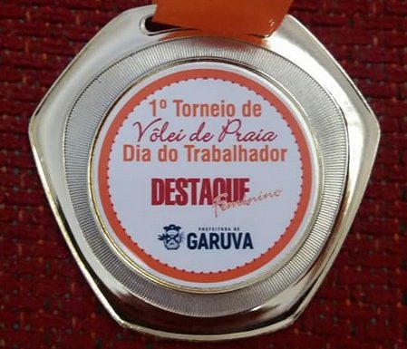 Dupla feminina de volei de praia conquista medalha de prata para Itapoa, em garuva 1