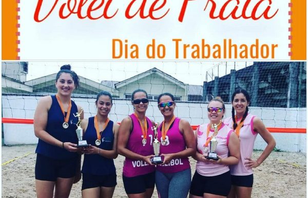 Dupla feminina de volei de praia conquista medalha de prata para Itapoa, em garuva 5