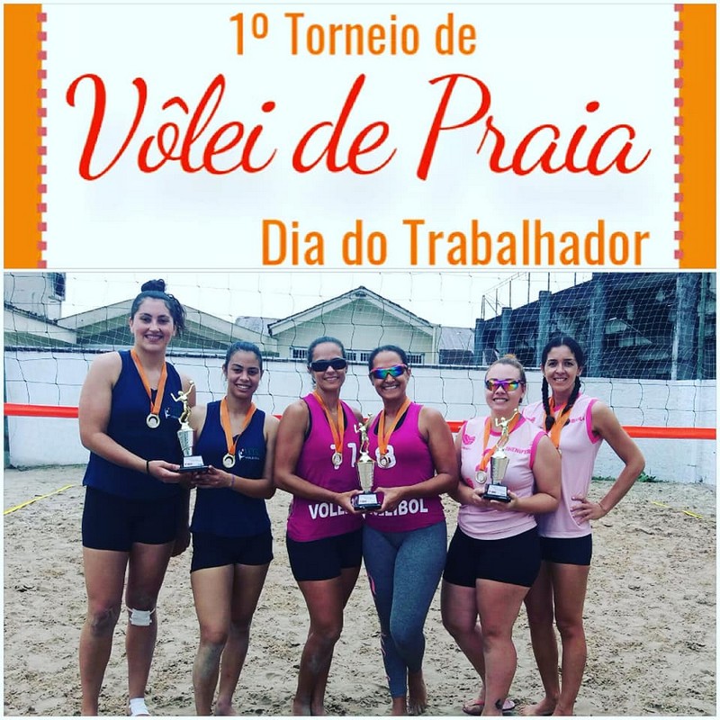 Dupla feminina de volei de praia conquista medalha de prata para Itapoa, em garuva 5