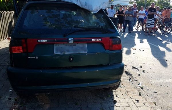 Homem morre e tres ficam feridos em acidente envolvendo viatura da pm 6