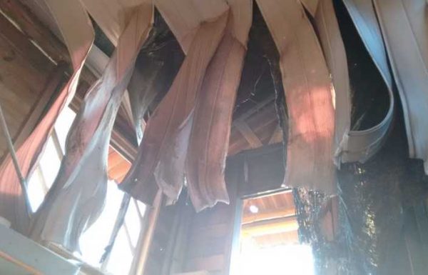 Incêndio posto de guarda vidas VI