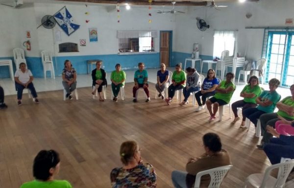 Bombeiros de Itapoa ministram palestra para Terceira Idade no Pontal 4