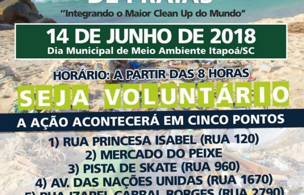 Prefeitura Municipal de Itapoa realiza Mutirao de Limpeza de Praias 1