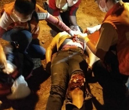 Bombeiros de Itapoa realizam simulado e visitas durante Semana de Prevencao 01