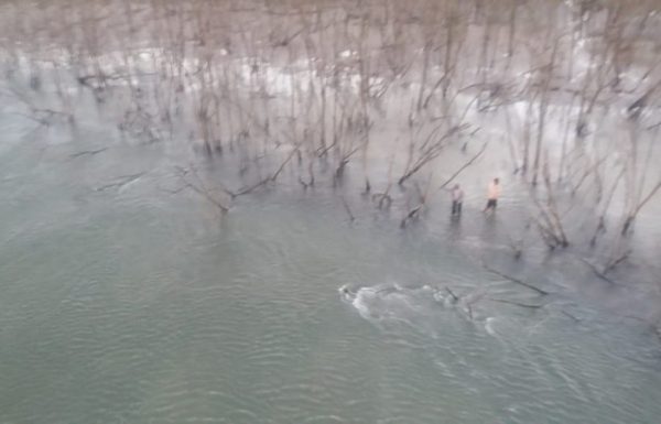 Homem arrastado pela correnteza do rio na Barra do Sai esta desaparecido 4