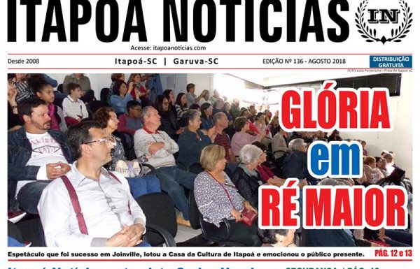 capa edicao 136 itapoa noticias - agosto de 2018 para ti