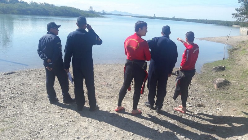 continuam as buscas por homem desaparecido no rio sai mirim 2