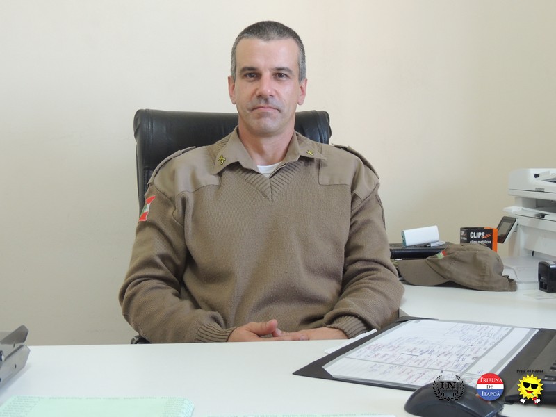 Itapoá Notícias entrevista Tenente Lima - FOTO Julio Penteriche - Praia de Itapoá SC