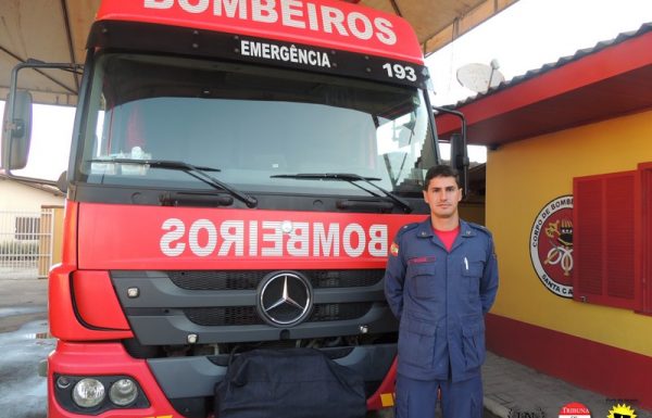 Itapoá Notícias entrevista Tenente Rogge - FOTO Julio Penteriche - Praia de Itapoá SC