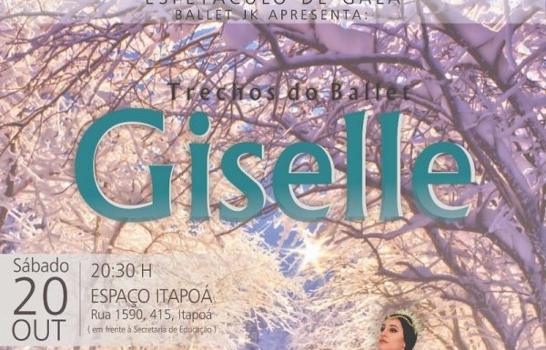 Cia de Dança JK apresenta em Itapoá o Espetaculo de Gala com trechos do Ballet Giselle capa TI