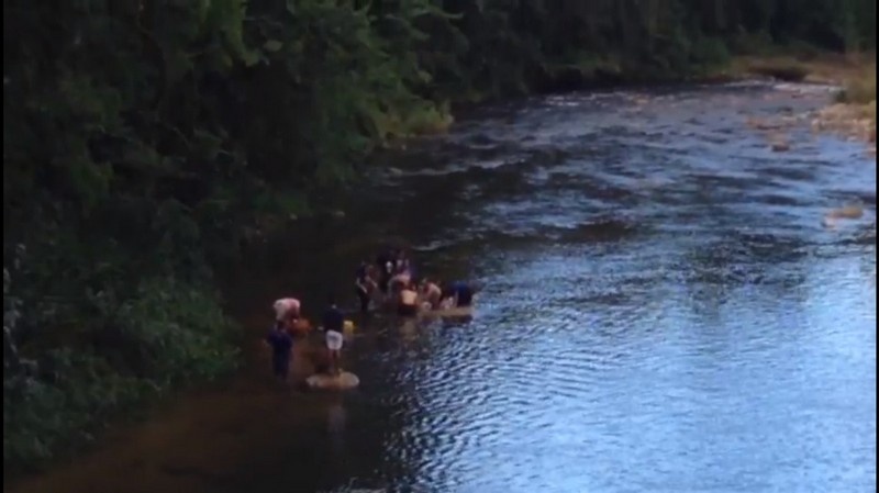 Homem morre vitima de afogamento no rio Sao Joao em Garuva