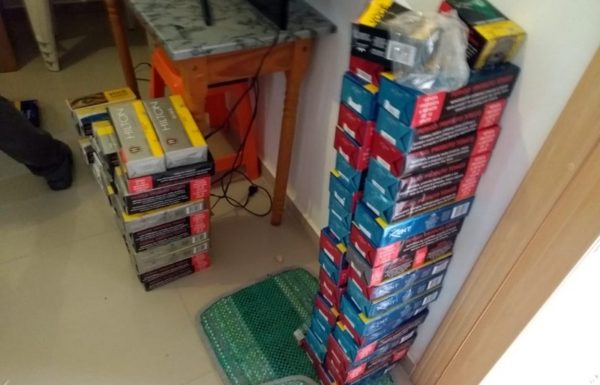 Carga de cigarros roubada em Joinville apreendida em Itapoa 2