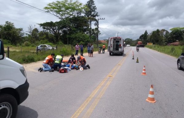 Corpo de Bombeiros de Itapoa atende ocorrencia de acidente de transito nessa terca (27-11) 1