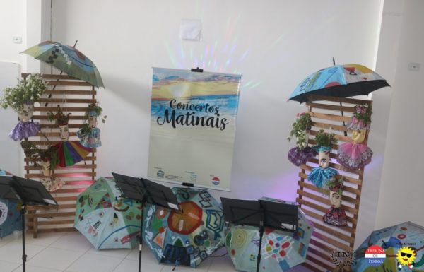 Grupo vocal Babado de Saia contagia o publico no Concerto Matinal 10