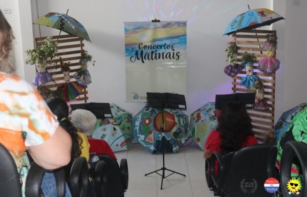 Grupo vocal Babado de Saia contagia o publico no Concerto Matinal 20