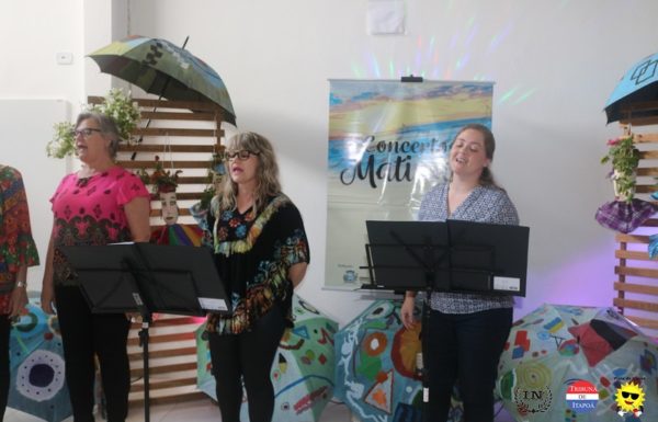 Grupo vocal Babado de Saia contagia o publico no Concerto Matinal 21