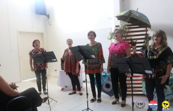 Grupo vocal Babado de Saia contagia o publico no Concerto Matinal 22