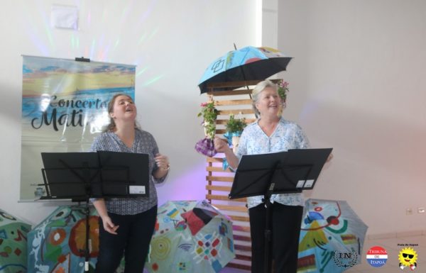 Grupo vocal Babado de Saia contagia o publico no Concerto Matinal 23