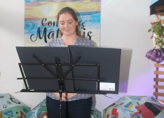 Grupo vocal Babado de Saia contagia o publico no Concerto Matinal 25