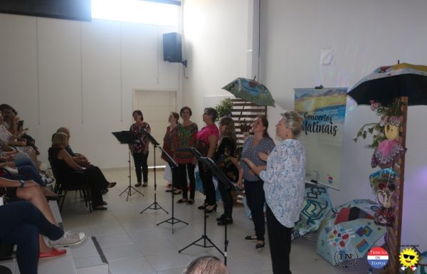 Grupo vocal Babado de Saia contagia o publico no Concerto Matinal 27