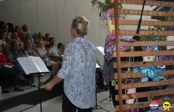 Grupo vocal Babado de Saia contagia o publico no Concerto Matinal 30