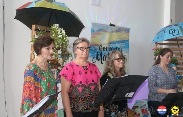 Grupo vocal Babado de Saia contagia o publico no Concerto Matinal 36