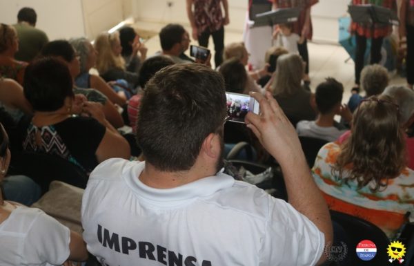 Grupo vocal Babado de Saia contagia o publico no Concerto Matinal 41