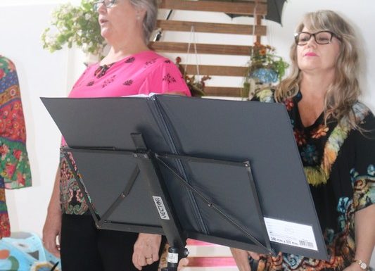 Grupo vocal Babado de Saia contagia o publico no Concerto Matinal 51