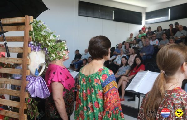 Grupo vocal Babado de Saia contagia o publico no Concerto Matinal 56