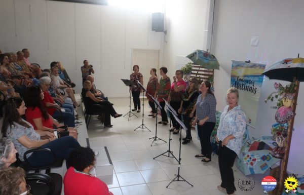 Grupo vocal Babado de Saia contagia o publico no Concerto Matinal 81