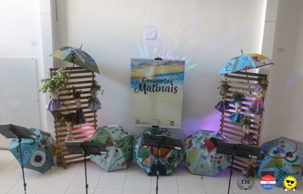 Grupo vocal Babado de Saia contagia o publico no Concerto Matinal 92