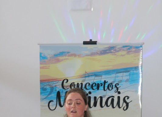 Grupo vocal Babado de Saia contagia o publico no Concerto Matinal 95