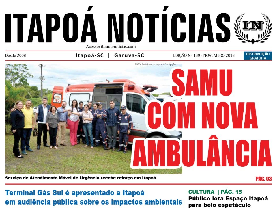 Itapoa Noticias no 139 - Novembro de 2018