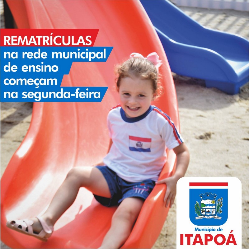 Rematriculas nas creches e pre-escolas municipais comecam nesta segunda-feira 17-11