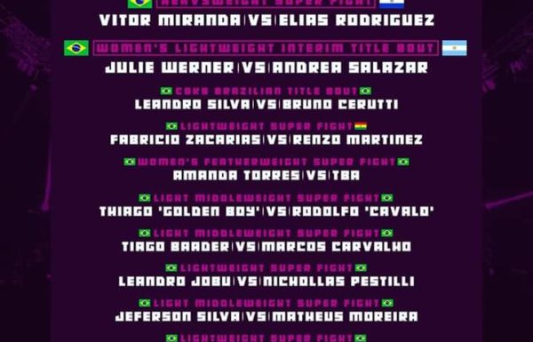 Lutador de Itapoa estreia em maior evento de trocacao da America Latina 10